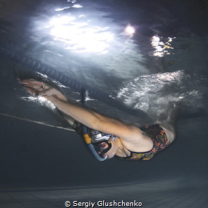 Finswimming by Sergiy Glushchenko 